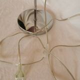 Articulated lamp, plastic and chrome, mushroom, 1970 style