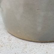 Light grey ceramic jar