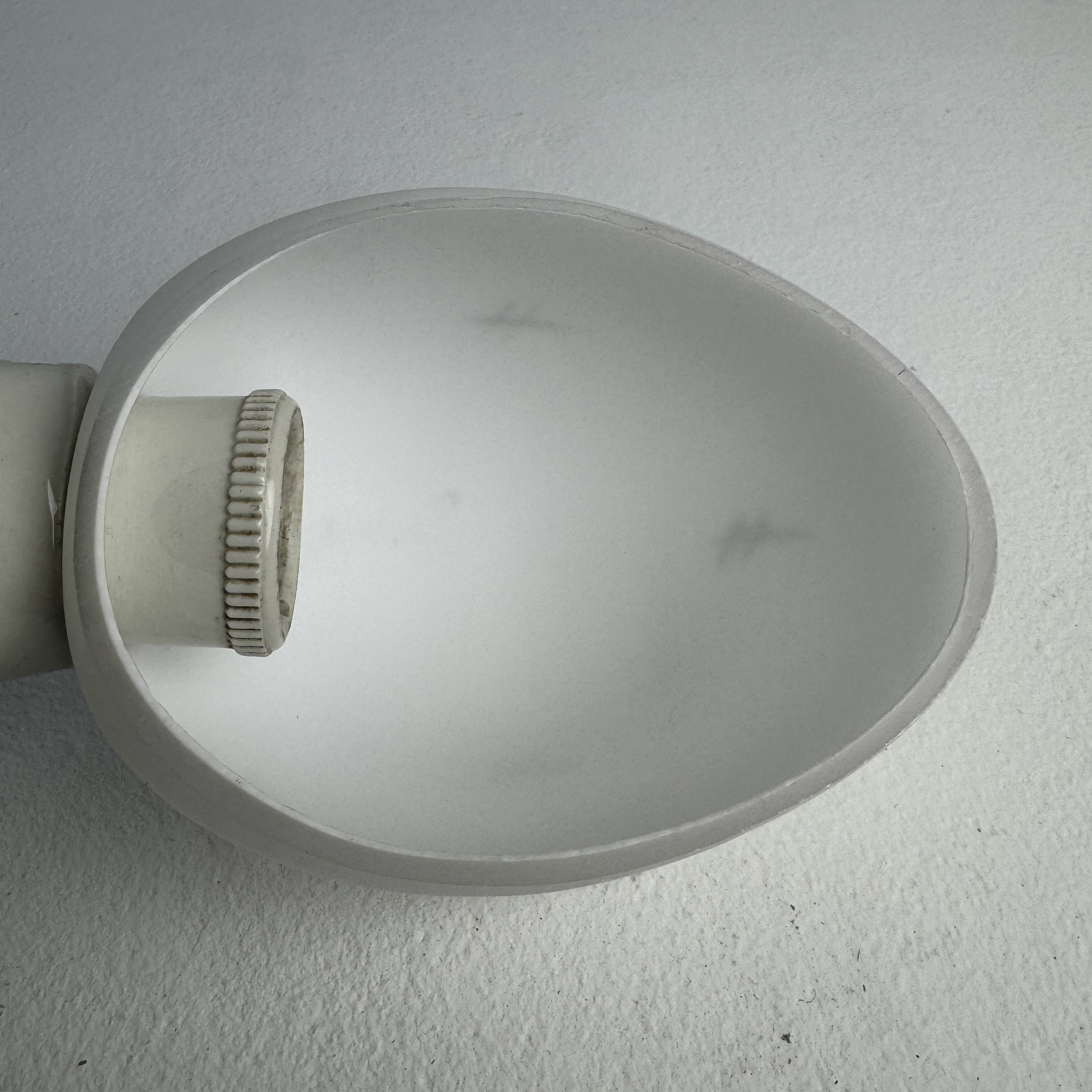 Lot of 3 vintage angled wall sconces.