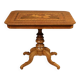 Table de salon en merisier et noyer, style Restauration – fin XIXe