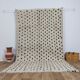 Handmade wool Berber rug 270 x 160 cm