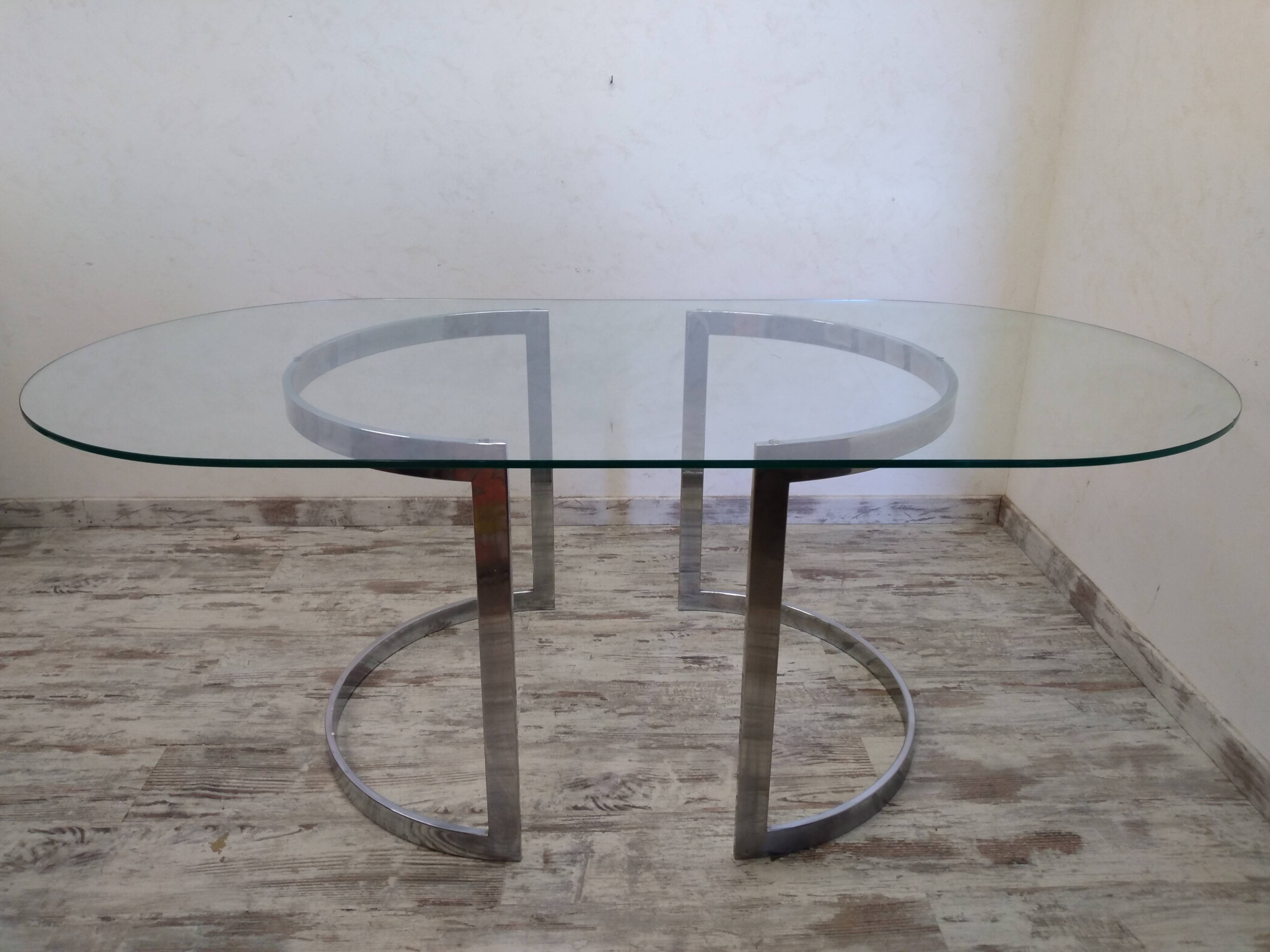 Design glass table
