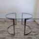 Table en verre design