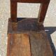 Oak solid wood storage bench