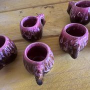 Vallauris Liqueur Service - Carafe and 8 Goblets
