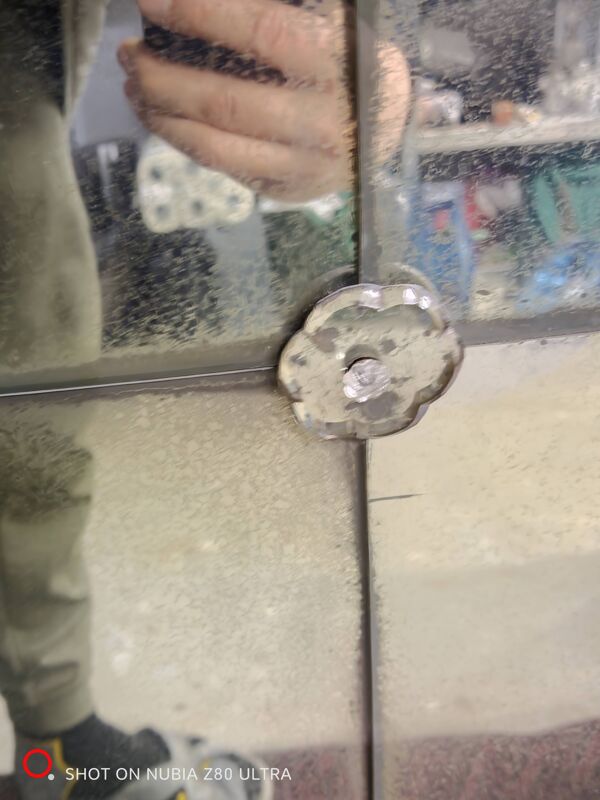 Miroir Industriel Verrière avec Patine Antique – Pièce Unique
