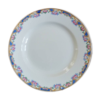 Assiette sur pied vintage Digoin