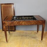 19th Century mahogany Tric Trac game table