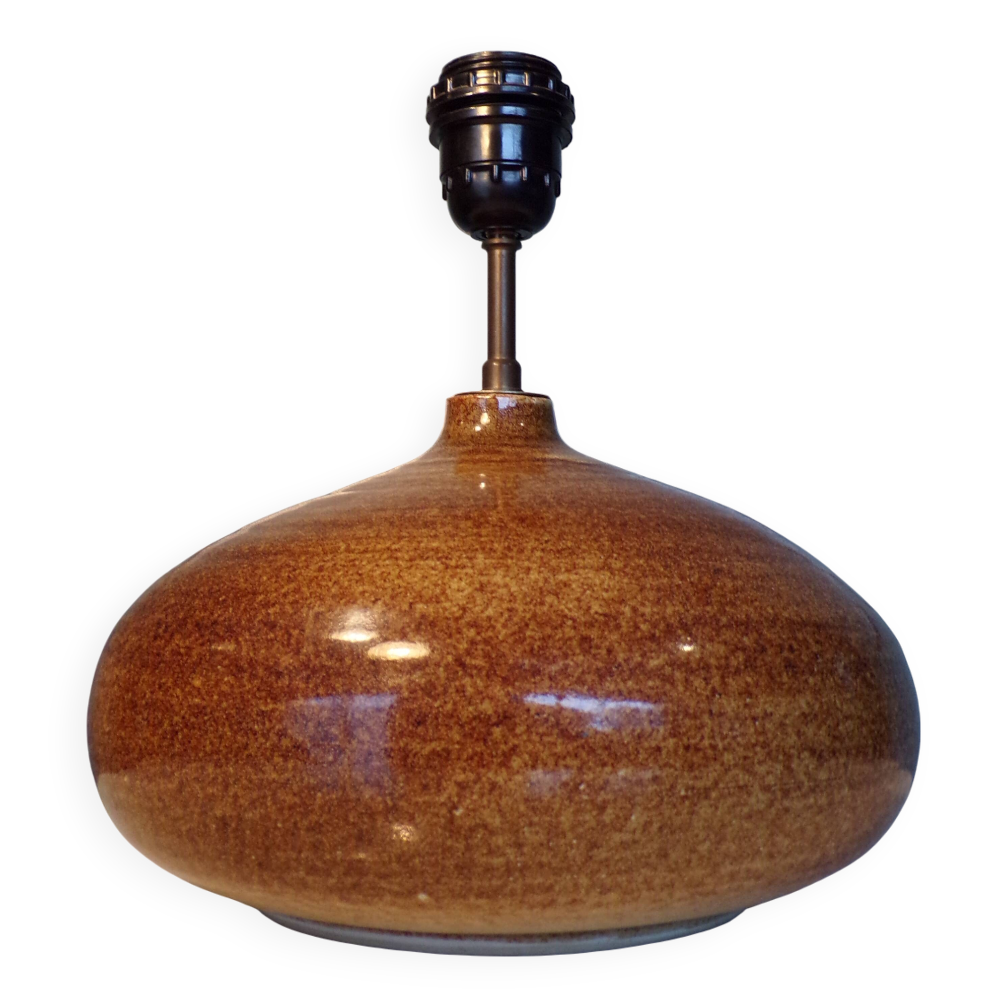 Vintage stoneware lamp base