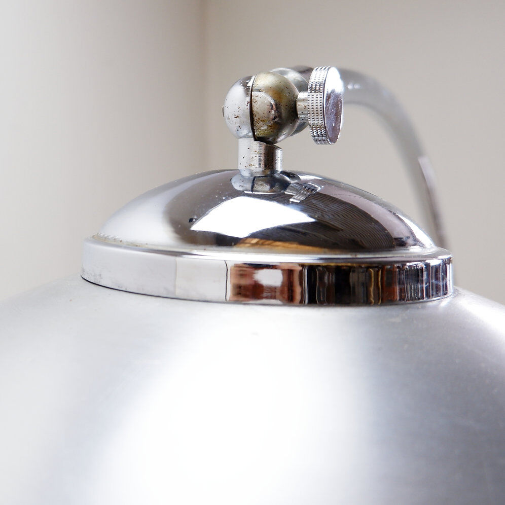 Lampadaire arc design space age - années 1970