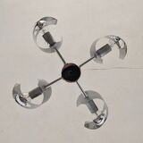 4-burner space age chandelier from the 60s/70s