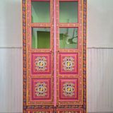 Maisons du Monde glass trailer cabinet, furniture