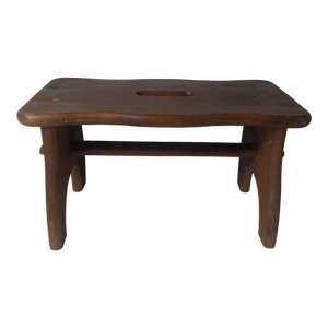 Banc en bois marche pied
