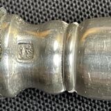 6 Table knives – Silver plated