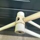 White Space Age style Italian floor lamp