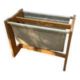 Scandinavian minimalist magazine rack