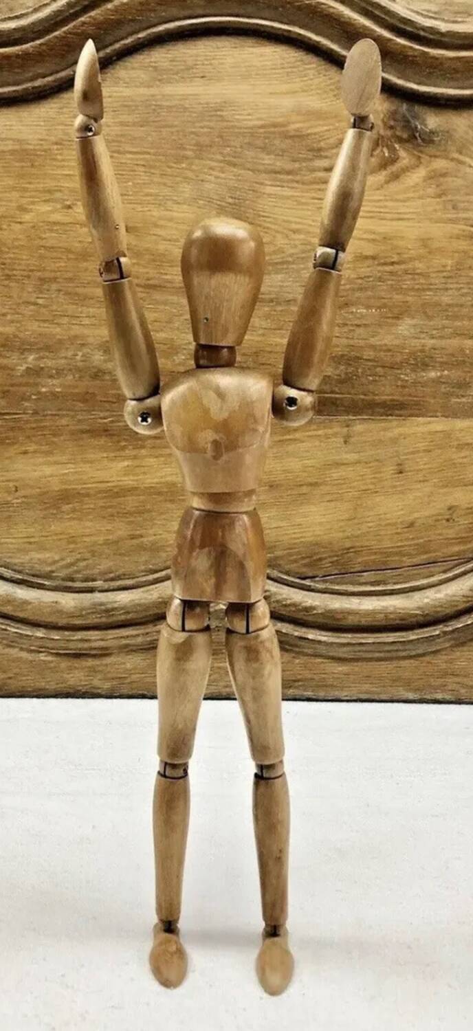 Former artist's studio mannequin