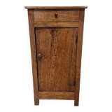 Antique French Walnut Nightstand, earl 1800s