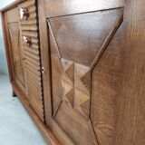 Brutalist art deco sideboard