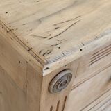 Parisian art deco chest of drawers raw wood