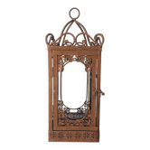 Lanterne métal vitrée