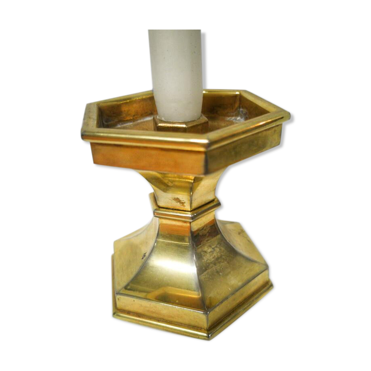 Nagel golden candle holder