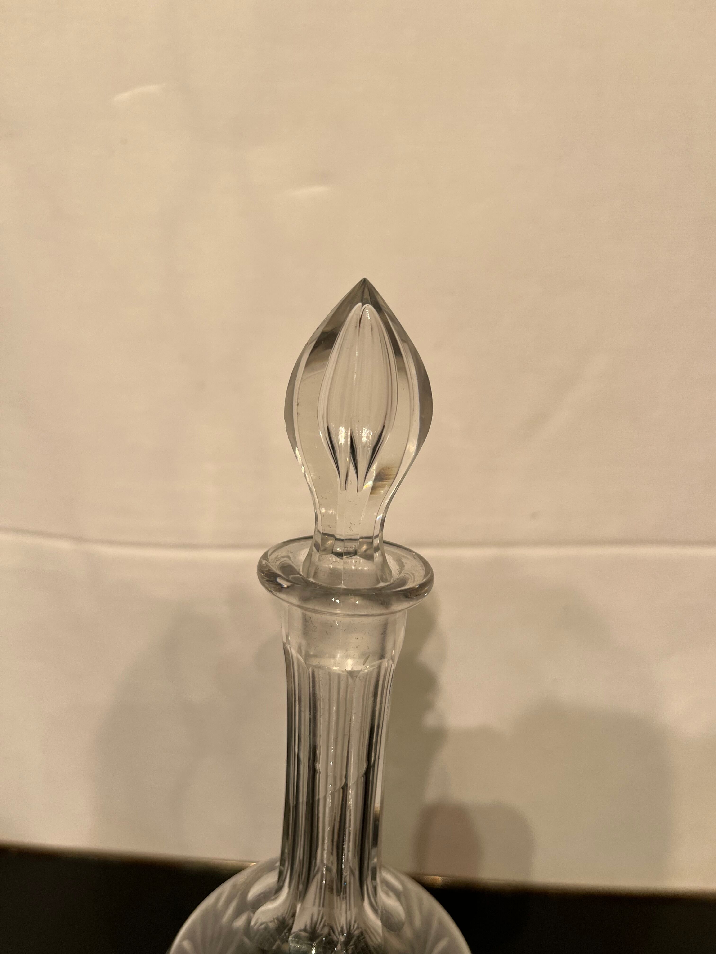 Carafe cristal de Saint Louis vintage 1950