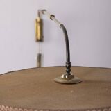 Applique murale vintage en laiton réglable des années 1950, design italien