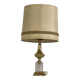 Lampe en laiton et Crystal D’albret