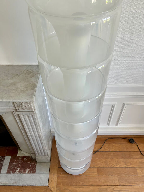 Lampadaire lt316 par carlo nason pour mazzega - 1969.