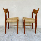 Danish teak chairs