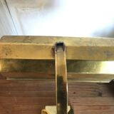 Art Deco brass desk lamp