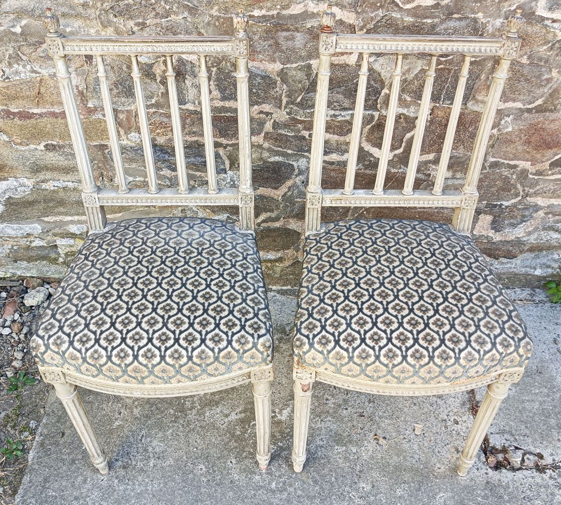Pair of chairs Louis XVI, 1940