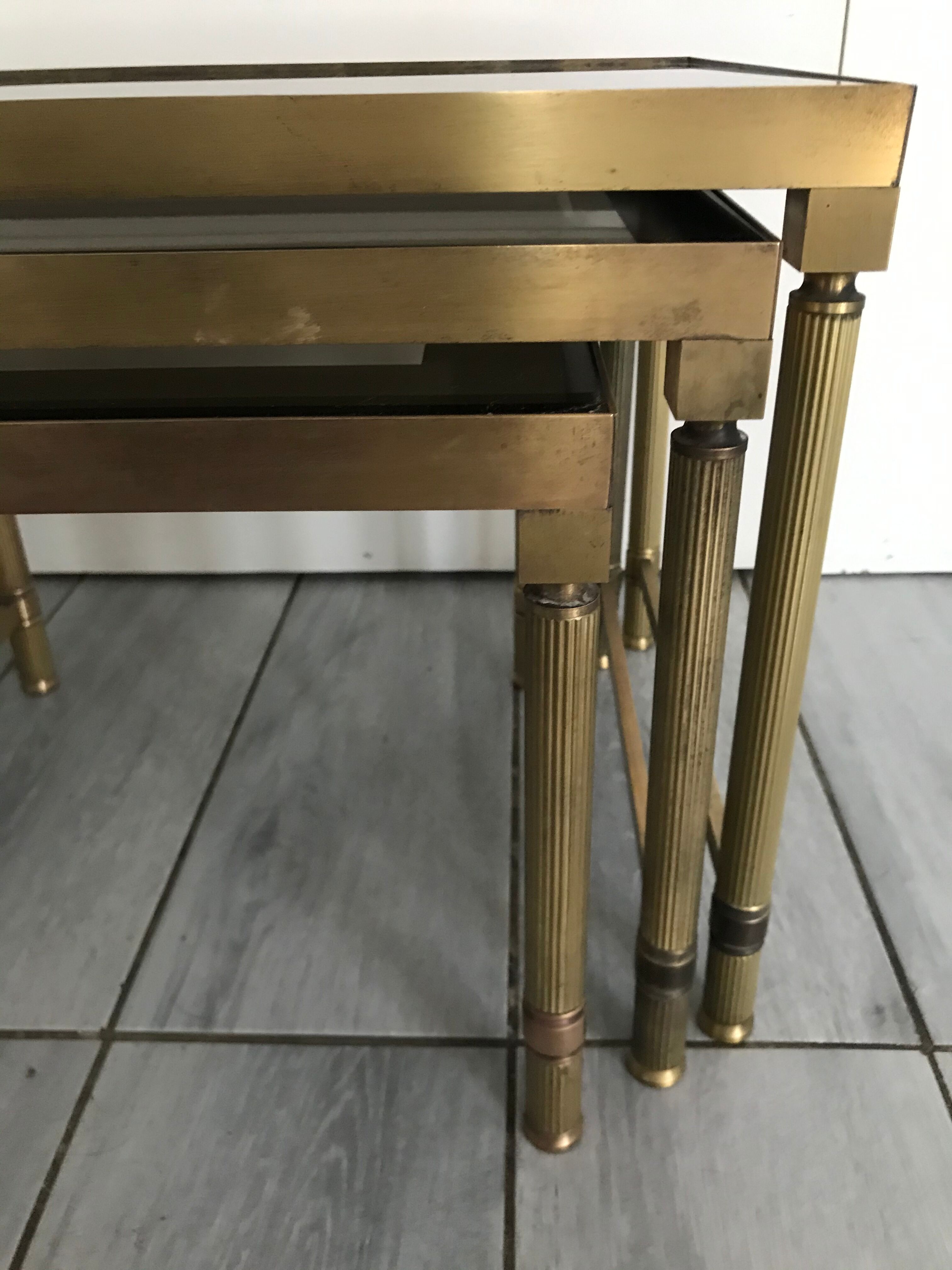 Set of 3 vintage tables