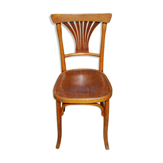 Chaise de bistrot en bois courbé J & J Kohn