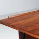 Scandinavian executive desk in rosewood with bar Denmark 1960