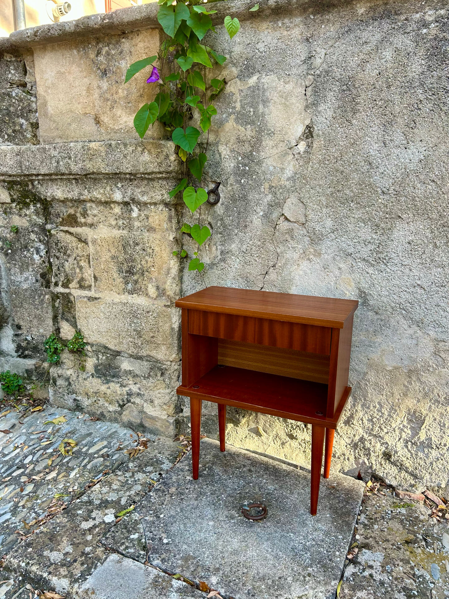 Melamine bedside table