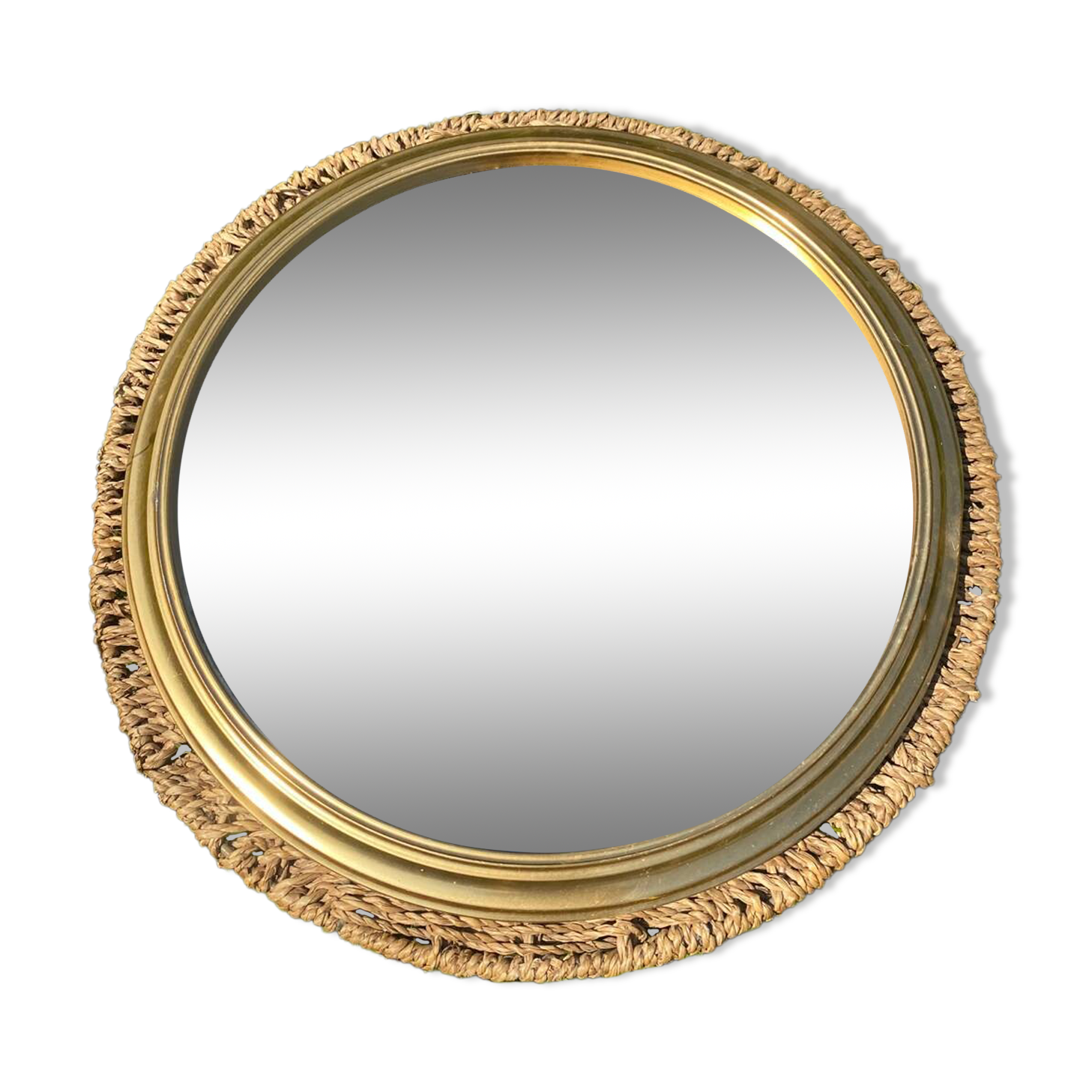 Plateau miroir art déco