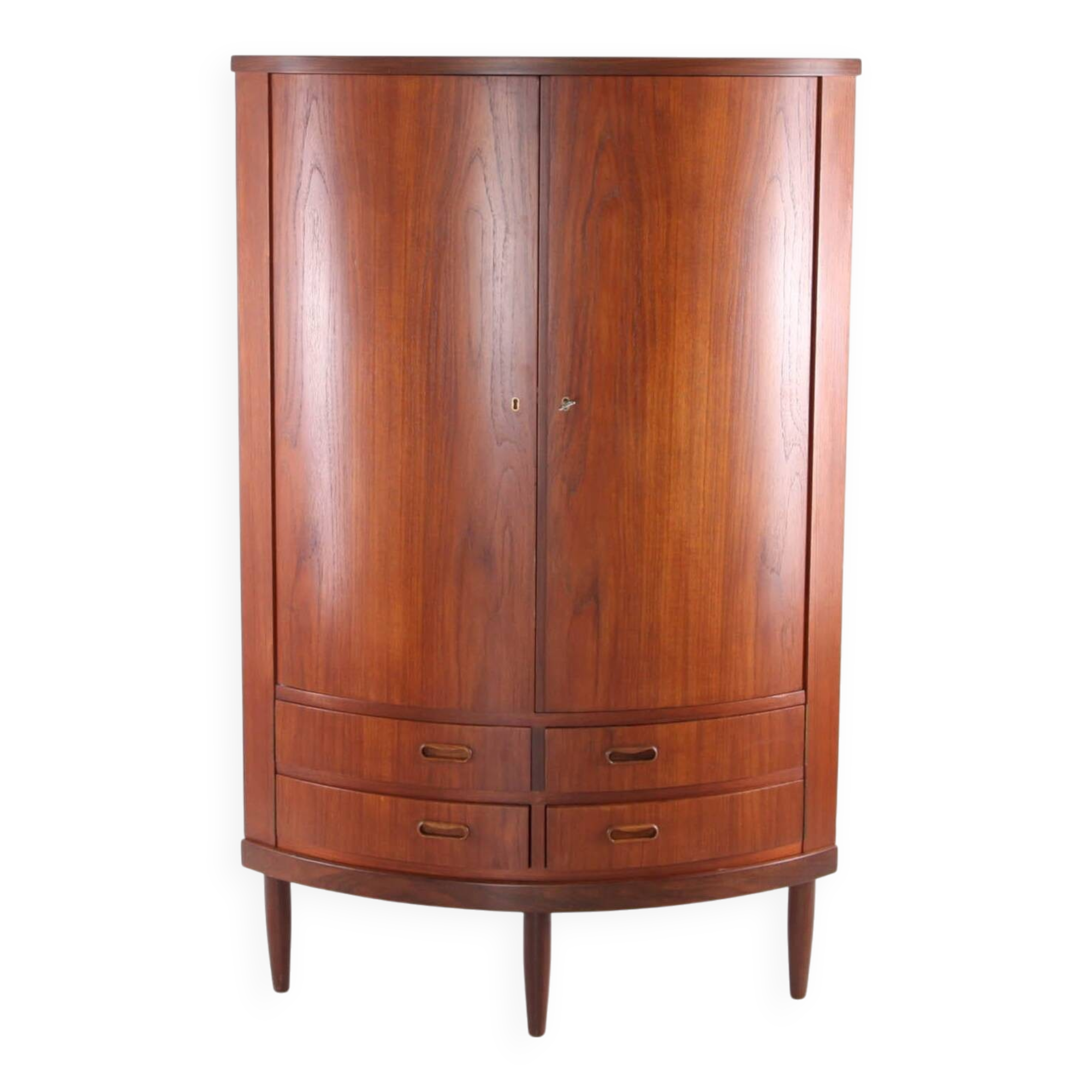 Scandinavian corner cabinet