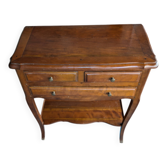 Regency style cherrywood pedestal table