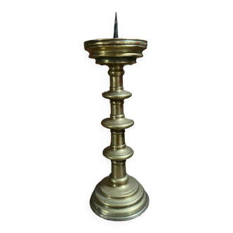 Large Candlestick XV - XVI in bronze