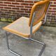 Cesca design chair model b32 in chrome