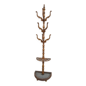 Porte manteau sur pied perroquet ancien 19éme
