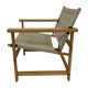 Vintage safari chair 1970's design easy chair