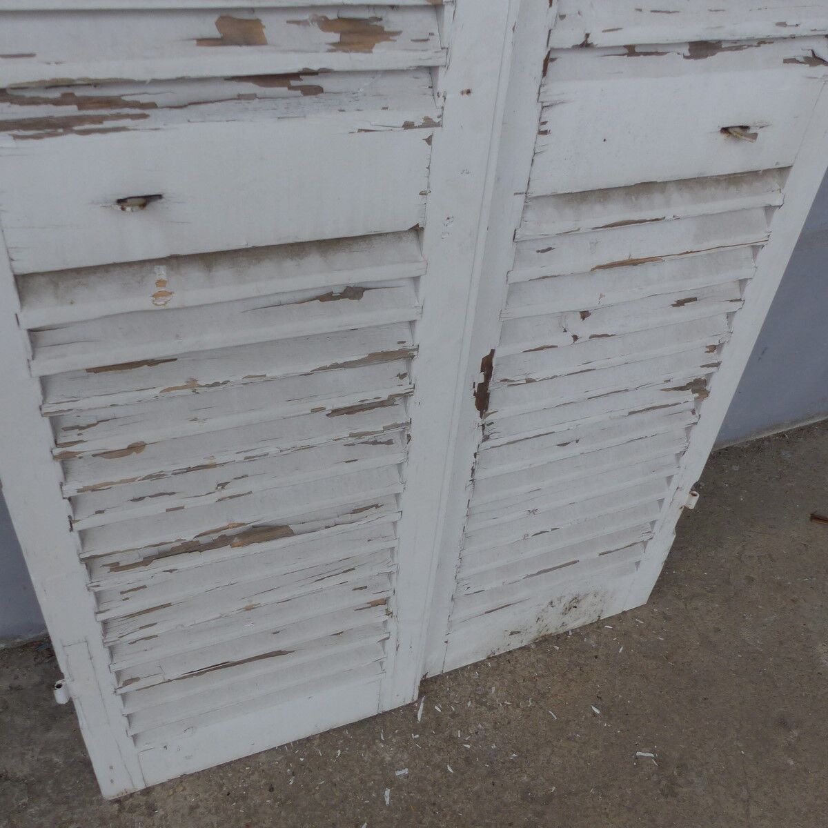 Wooden shutters 2 swings