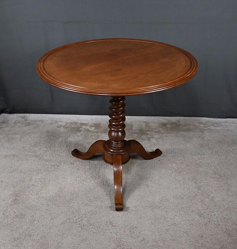 Table à plateau basculant en acajou, époque Louis-Philippe – Milieu XIXe