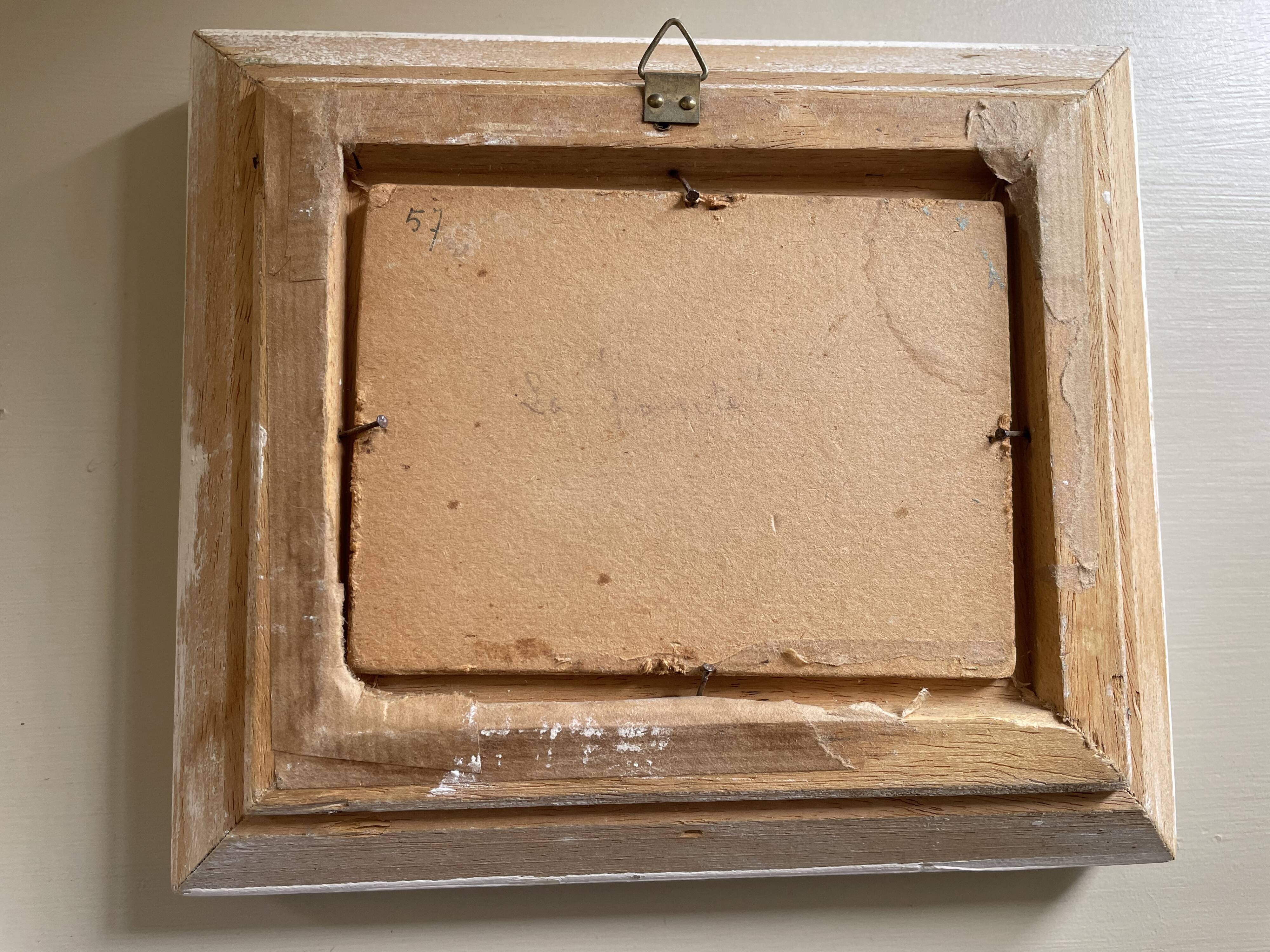 Brittany marine painting 1957