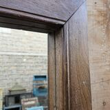 Burmese teak mirror