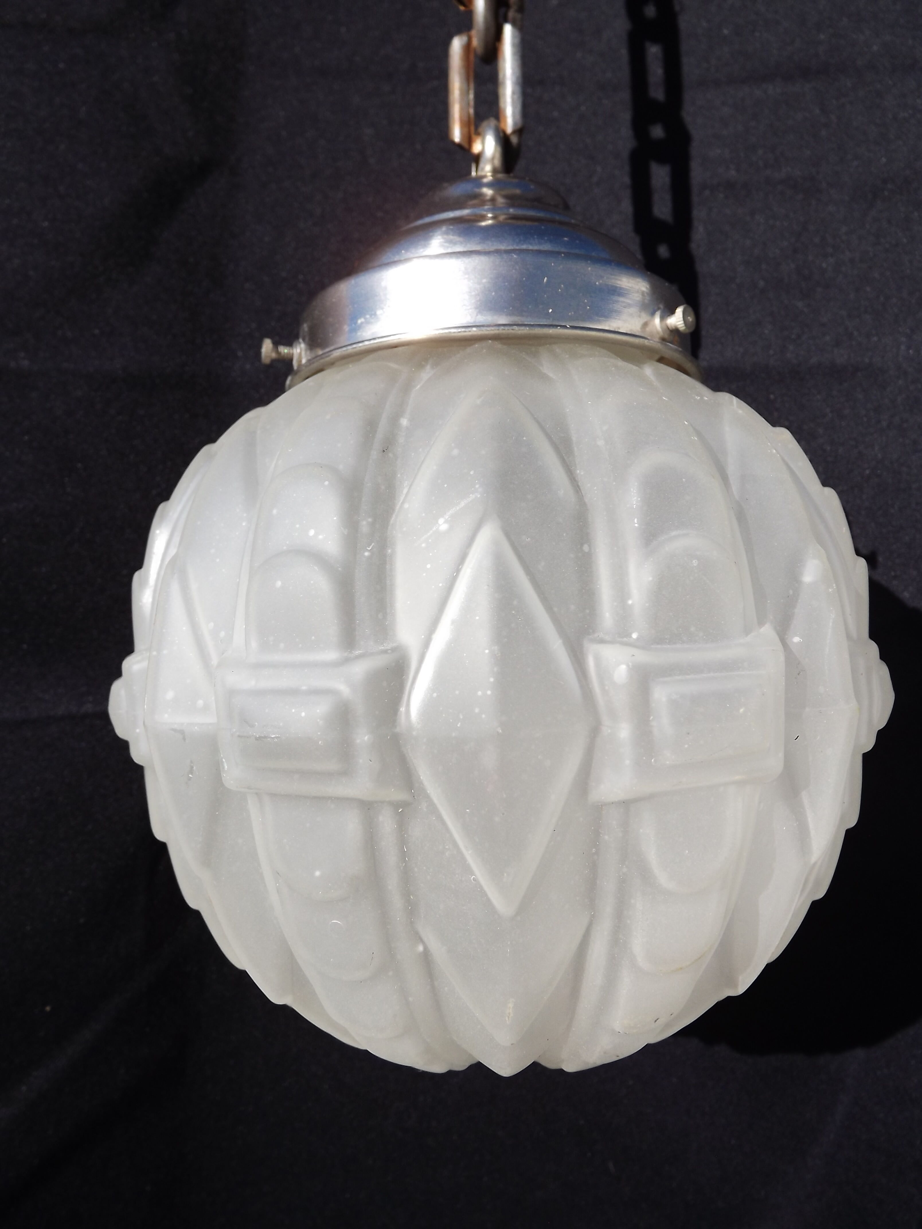 Art Deco hanging lamp