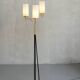 Three-light floor lamp, France 1960
